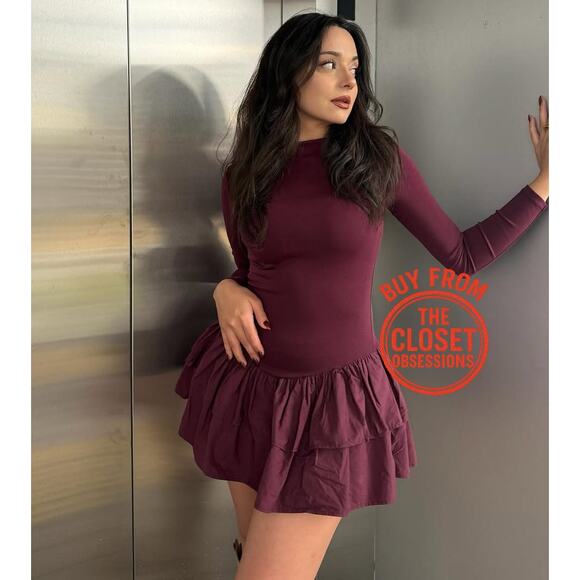 ZARA Boatneck Short Dress NWT - Picture 9 of 16